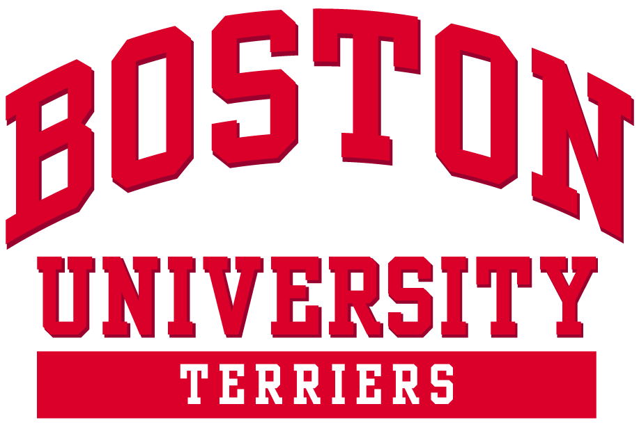 Boston University Terriers 2005-Pres Wordmark Logo 03 heat sticker